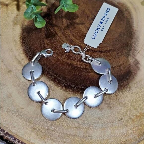 LUCKY brand silver link‎ bracelet - Picture 1 of 6